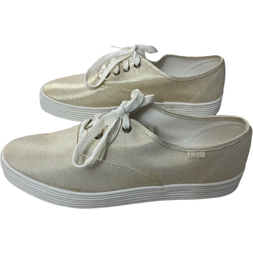Liz Claiborne "gold" fabric sneakers - Sz8.5M